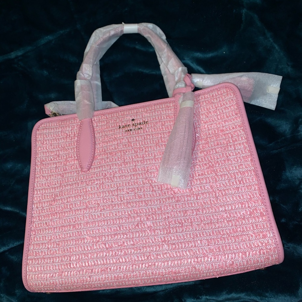 Kate spade medium summer tweed tote